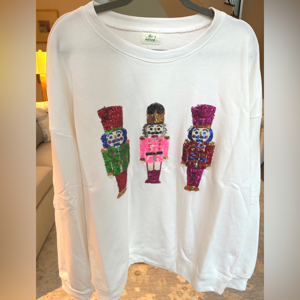 Sequin Nutcracker Sweatshirt